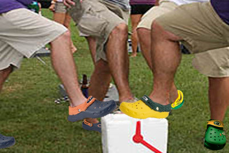 packers crocs