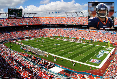 Sun Life Stadium, American Football Database