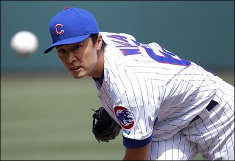 Tsuyoshi Wada struggles in rehab outing with Iowa Cubs